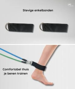 JPS Sports® Resistance Bands Set - Fitness Elastiek - Weerstandsbanden - Handvaten - Enkelbanden - Draagtas - Tot 55KG 13 JPS Sports® Resistance Bands Set - Fitness Elastiek - Weerstandsbanden - Handvaten - Enkelbanden - Draagtas - Tot 55KG -Merkloos Winkel 1000x1200 19