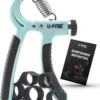 U-Fit One Handtrainer - 10 To 60kg - Handknijper - Knijphalter - Vingertrainer - Onderarm Grip Trainer - Lichtblauw -Merkloos Winkel 1000x1200 30