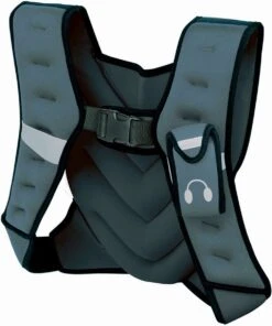 Tunturi Gewichstvest - Gewichtvest - Weight Vest - Gewichtsvest Hardlopen - Verstelbaar - 5kg - Grijs -Merkloos Winkel 1003x1200 2