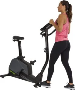 Tunturi Star Fit E100 HR I Plus Hometrainer - Ergometer - Fitnessfiets - Bluetooth - 21 Trainingsprogramma's - 16 Weerstandniveaus - Kleur: Zwart -Merkloos Winkel 1003x1200 5