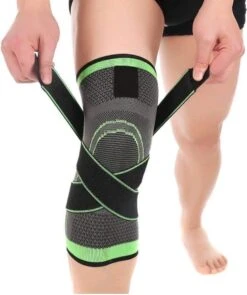 Merkloos 3D Professionele Kniebrace - Kniebrace Sport - Knieband - Compressieband - Kniebrace Volwassenen - Maat L