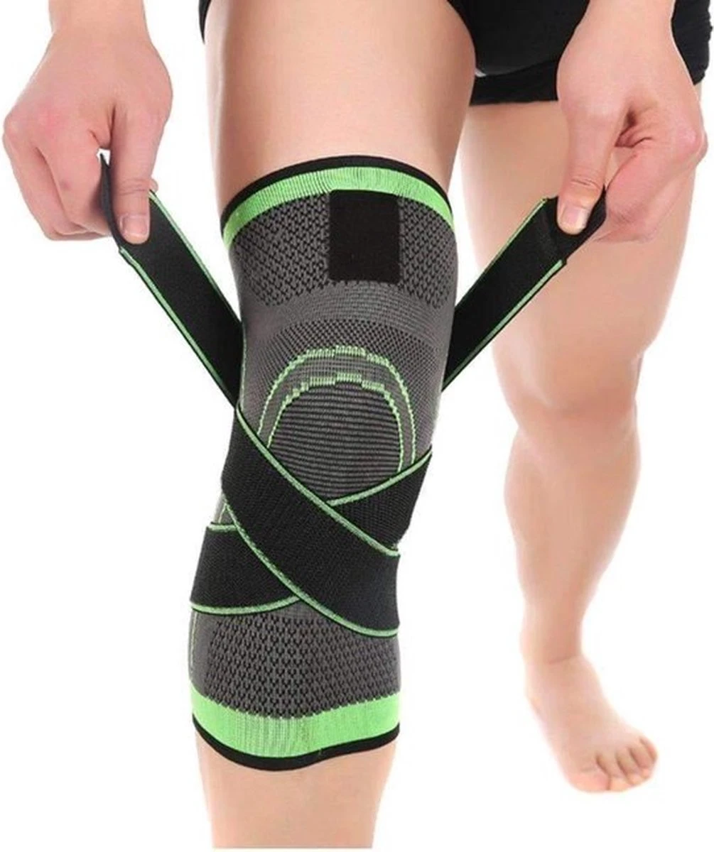 Merkloos 3D Professionele Kniebrace - Kniebrace Sport - Knieband - Compressieband - Kniebrace Volwassenen - Maat L 3 Merkloos 3D Professionele Kniebrace - Kniebrace Sport - Knieband - Compressieband - Kniebrace Volwassenen - Maat L