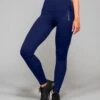Marrald High Waist Pocket Sportlegging | Donker Blauw - M Dames Yoga Fitness
