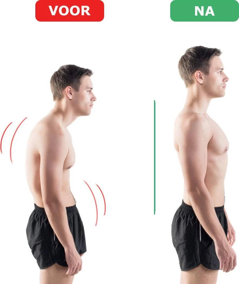 NORTHWALL® - Rugbrace Postuur Corrector - Rug Corrector - Houding Correctie - Rug Brace Tegen Rugklachten – Verstelbare Rugband 5 NORTHWALL® - Rugbrace Postuur Corrector - Rug Corrector - Houding Correctie - Rug Brace Tegen Rugklachten – Verstelbare Rugband - Afbeelding 3
