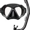 ReefTourer Snorkelmasker Duikbril Snorkelset RC-0107- Zwart/zwart -Merkloos Winkel 1009x1200 8
