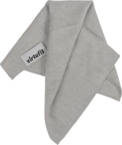 VirtuFit Premium Yoga Handdoek - Absorberend - Microvezel - 76 X 51 Cm - Natural Grey