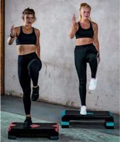 Avento Fitness Stepbank Klein - Zwart/Roze -Merkloos Winkel 1012x1200 17