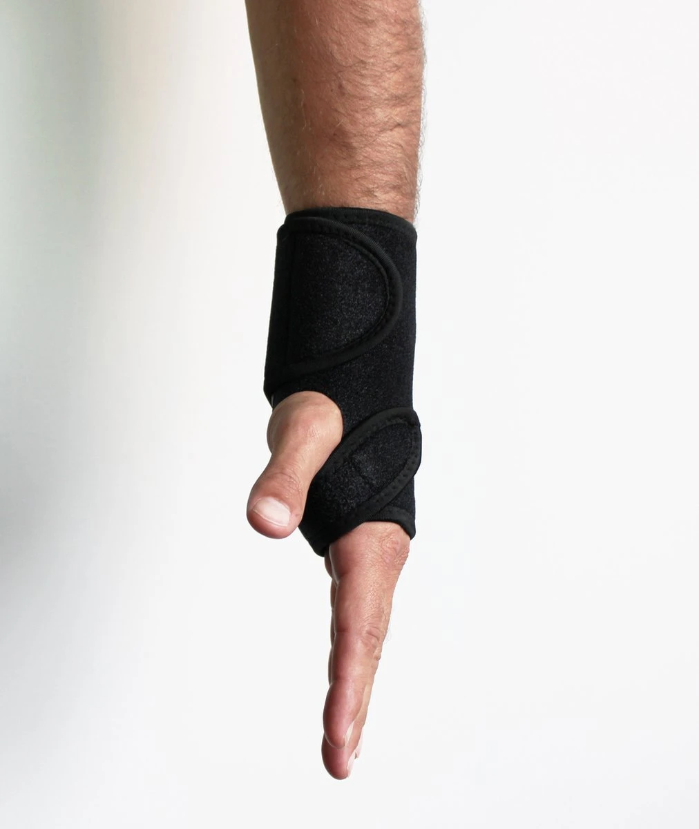 Polsbrace - Polssteun - Rechts - Universele Deluxe Carpaal Tunnel Syndroom Polsbrace - Zwart 5 Polsbrace - Polssteun - Rechts - Universele Deluxe Carpaal Tunnel Syndroom Polsbrace - Zwart - Afbeelding 3