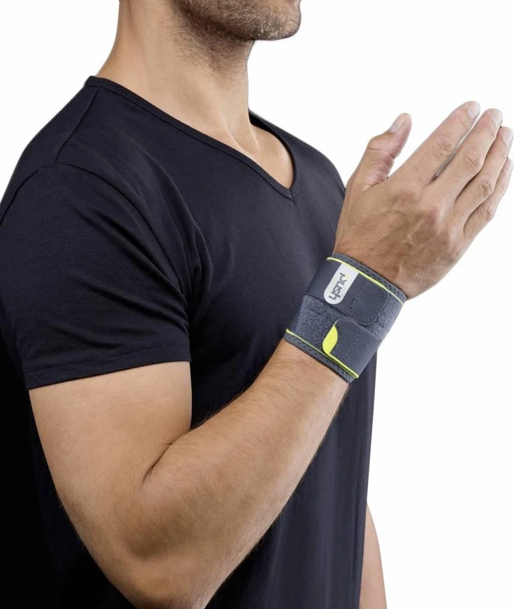 Push Sports Polsversteviger (polsbrace) - Donkergrijs - Links - Maat One Size 5 Push Sports Polsversteviger (polsbrace) - Donkergrijs - Links - Maat One Size - Afbeelding 3