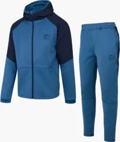 Cruyff Pointer Trainingspak - Maat S - Heren - Blauw -Merkloos Winkel 1016x1200 3