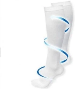 Duopack Compressiekousen / Steunkousen - Elastische Hardloop / Sport / Vliegtuig Compressie Sokken - Running Travel Sock - Reissokken / Reis Kousen - Heren/Dames 2 Paar - Maat 36-40 - Wit 13 Duopack Compressiekousen / Steunkousen - Elastische Hardloop / Sport / Vliegtuig Compressie Sokken - Running Travel Sock - Reissokken / Reis Kousen - Heren/Dames 2 Paar - Maat 36-40 - Wit -Merkloos Winkel 1020x1200 11