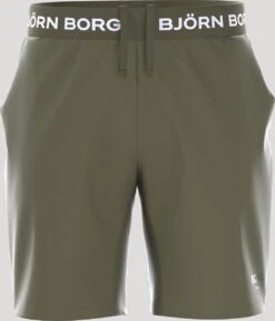 Björn Borg BB Logo Performance- Short - Korte Broek - Bottom -Sport - Heren - Maat L - Groen