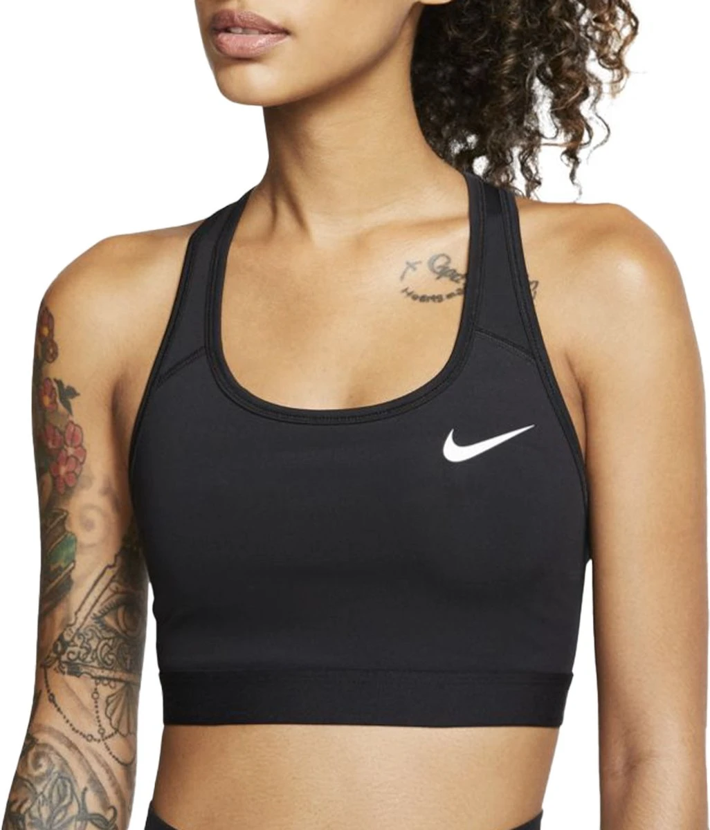 Nike W NK DF SWSH BAND NONPDED BRA Dames Sportbeha - Maat XS 4 Nike W NK DF SWSH BAND NONPDED BRA Dames Sportbeha - Maat XS - Afbeelding 2