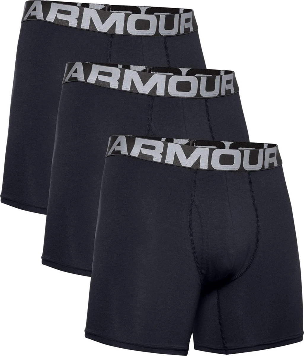 Under Armour Charged Cotton 3 Pack Heren Onderbroek - Maat L 3 Under Armour Charged Cotton 3 Pack Heren Onderbroek - Maat L