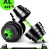 EchoGoods Halterset 30 KG - 2x15 KG - GRATIS Trainingschema - Dumbell Set - Barbell Halterstang Met Gewichten – Verstelbare Dumbells Met Gewichtschijven - Fitness Stang - Black Friday -Merkloos Winkel 1029x1200 11