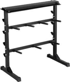 Dumbbel Halterrek Staal Dumbbel Rack Met 3 Niveaus Gewichtenstandaard Voor Sport HM-YAHEE-610866 -Merkloos Winkel 1030x1200 3