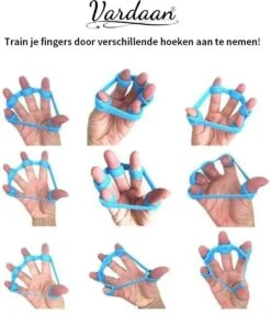 Vingertrainer Set - 3 Delige Set - Krachttrainer - Polstrainer - Handtrainer - Griptrainer - RSI - Finger Expander - Finger Exercise -Merkloos Winkel 1033x1200 10