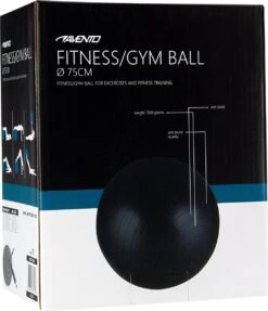 Avento Fitness/Gymbal - Ø 75 Cm - Zwart 15 Avento Fitness/Gymbal - Ø 75 Cm - Zwart -Merkloos Winkel 1034x1200 2