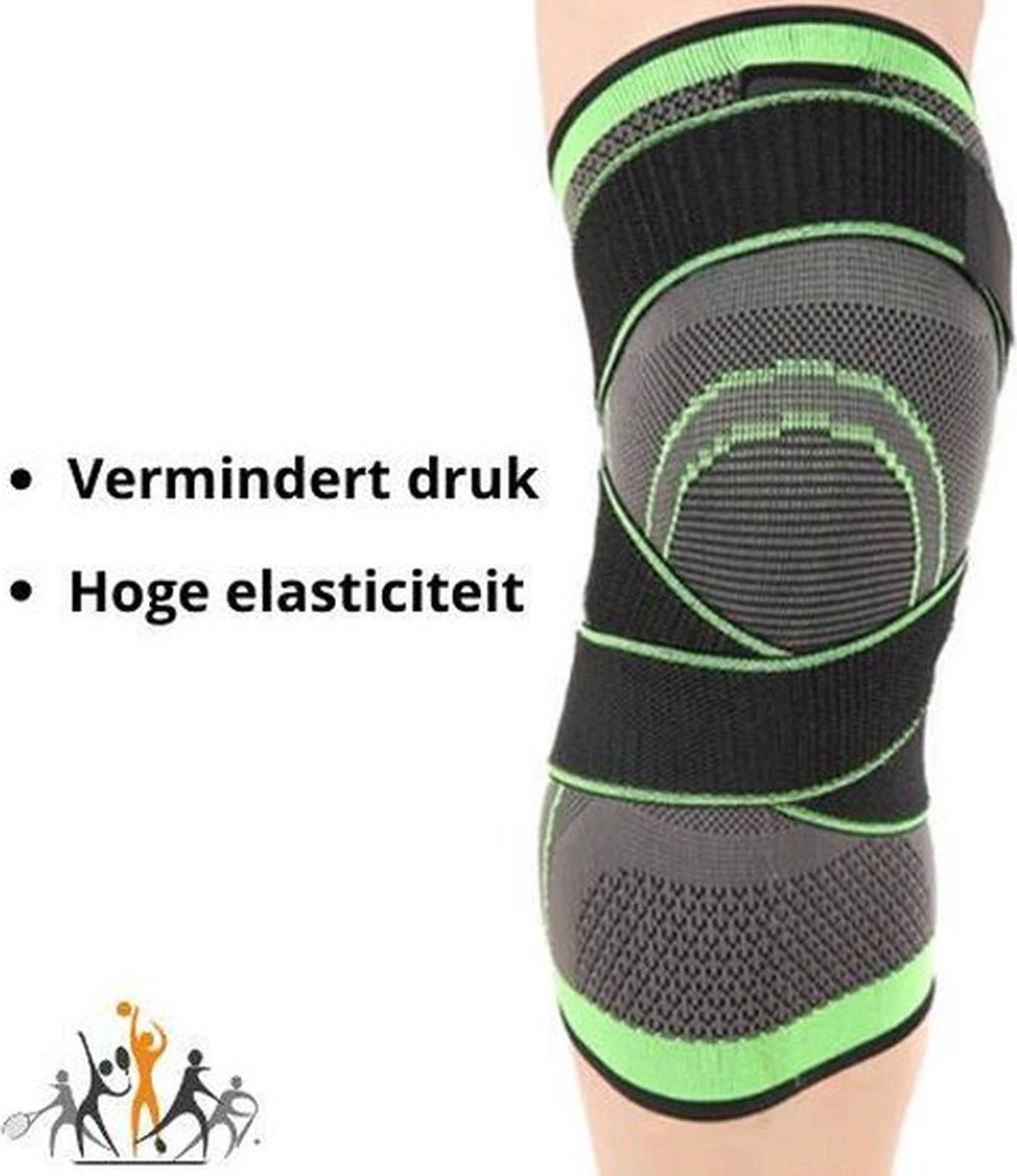 Merkloos 3D Professionele Kniebrace - Kniebrace Sport - Knieband - Compressieband - Kniebrace Volwassenen - Maat L 4 Merkloos 3D Professionele Kniebrace - Kniebrace Sport - Knieband - Compressieband - Kniebrace Volwassenen - Maat L - Afbeelding 2