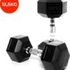 Core Power Hexa Dumbells Set - 2x 12,5 Kg - Gewichten Met Rubber Coating En Verchroomde Grip - Geschikt Voor Professioneel Gebruik, CrossFit En Thuis Fitness - Verkrijgbaar Van 1 Tm 25 Kg -Merkloos Winkel 1039x1200 9