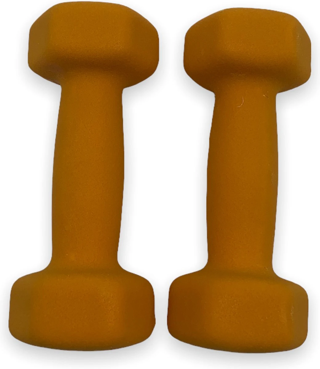 Dumbell Set 1.5 Kg - Fitness - Gewicht - Set - 1.5 Kg - 2 X 1.5kg - Oranje - Gewichtjes 1,5 Kg 5 Dumbell Set 1.5 Kg - Fitness - Gewicht - Set - 1.5 Kg - 2 X 1.5kg - Oranje - Gewichtjes 1,5 Kg - Afbeelding 3
