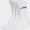 Adidas Sportsokken Model Lin Crew 3 Pack - Wit/Zwart - Maat 43-45 -Merkloos Winkel 1046x1200 9
