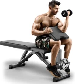 Guerrilla - Verstelbare Halterbank - Fitness Bank Bench Press Verstelbare -Merkloos Winkel 1061x1200 10