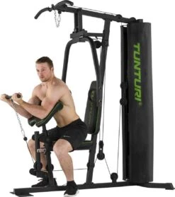 Tunturi HG20 - Krachtstation - Home Gym - Fitness Krachtstation Voor Thuis - Voor De Beginnende En Gevorderde Sporter - Incl. Gratis Fitness App -Merkloos Winkel 1061x1200 17