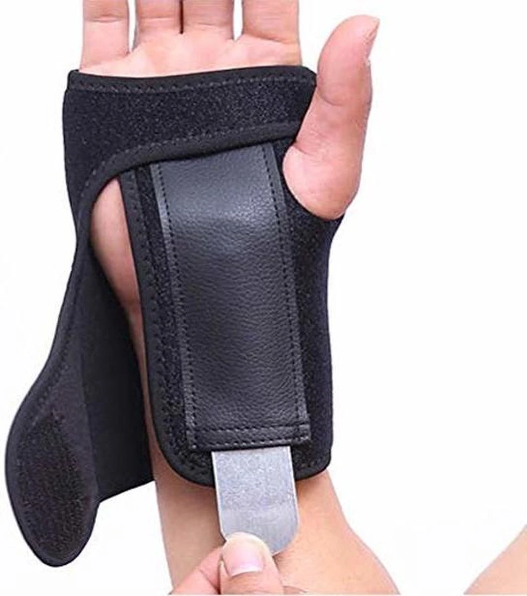 Universele Deluxe Carpaal Tunnel Syndroom Polsbrace - Unisex - Links 3 Universele Deluxe Carpaal Tunnel Syndroom Polsbrace - Unisex - Links