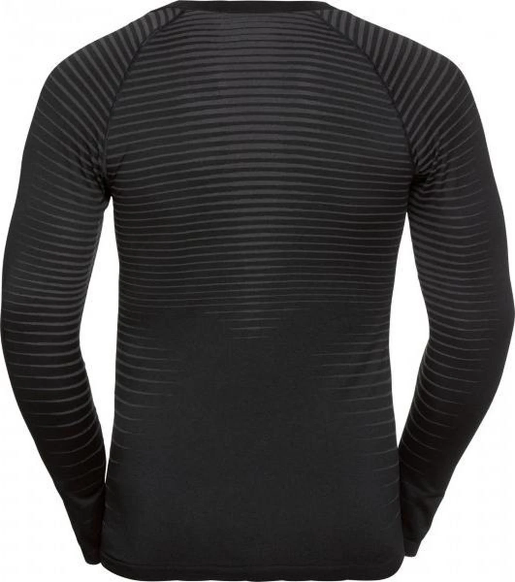 Odlo Bl Top Crew Neck L/S Performance Light Heren Thermoshirt - Black - Maat M 4 Odlo Bl Top Crew Neck L/S Performance Light Heren Thermoshirt - Black - Maat M - Afbeelding 2