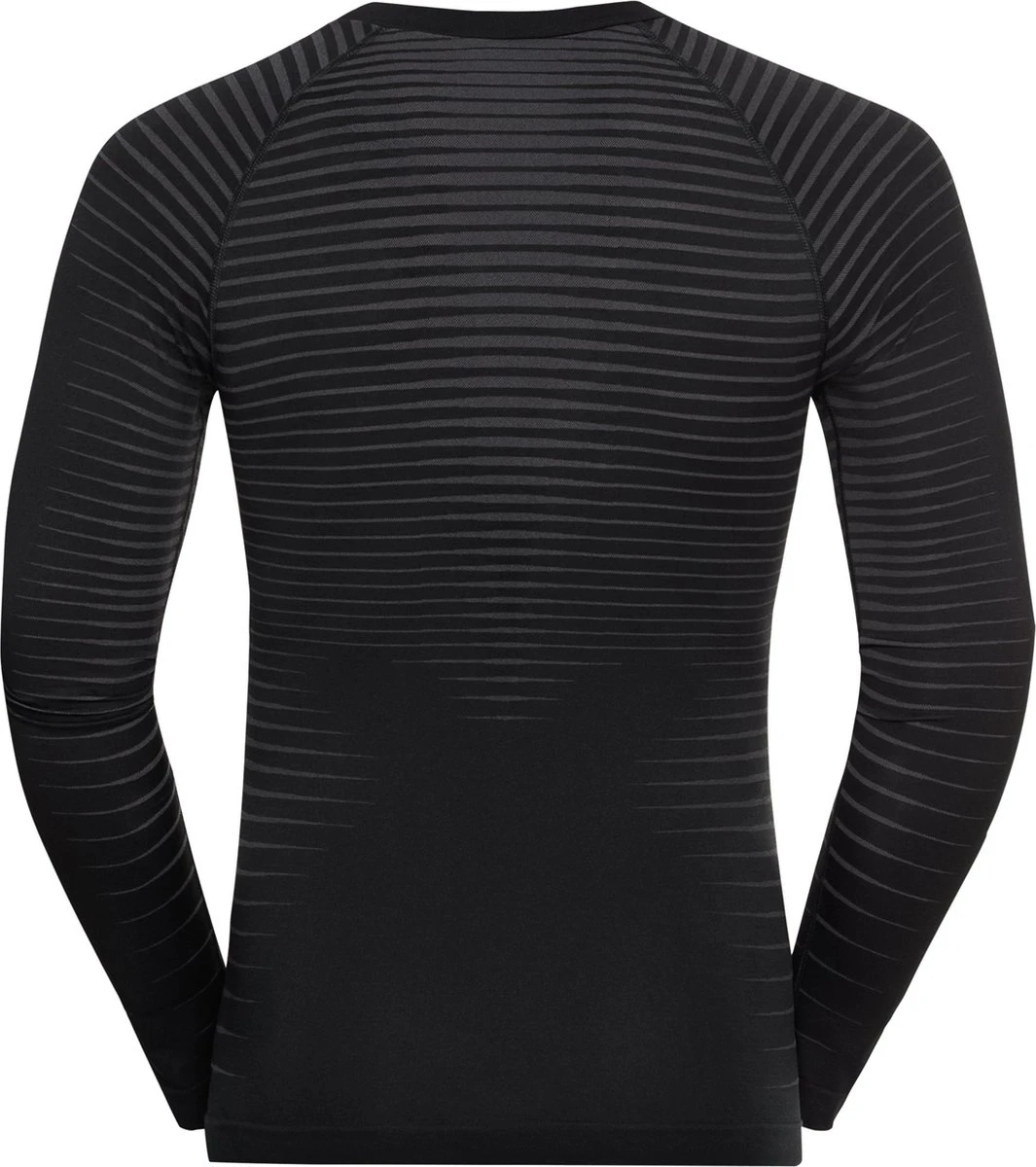 Odlo Bl Top Crew Neck L/S Performance Light Heren Thermoshirt - Black - Maat M 10 Odlo Bl Top Crew Neck L/S Performance Light Heren Thermoshirt - Black - Maat M - Afbeelding 8
