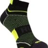 Avento Runningsokken Met Climayarn - Zwart/Fluorgeel - 35-38