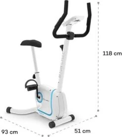 Klarfit Myon Cycle Hometrainer - Fitness Fiets - 8 Standen - Cardio Bike Met Trainingscomputer - Magnetisch Remsysteem - 12kg Vliegwielmassa - SmartCardio Studio Met Tablethouder En Kinomap-app -Merkloos Winkel 1067x1200 9