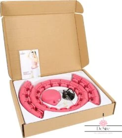 DeSire Fitness Hoelahoep Met Gewicht - Roze - Sport Hoepel Voor Volwassenen En Kinderen - Hula Hoop - Weight Hoop - HoolaHoop -Merkloos Winkel 1068x1200 5