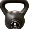 Merkloos Kettlebell - Fitness - Kettlebells - Gewichten - 8kg - Zwart