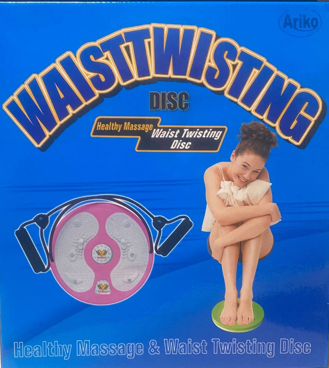 Ariko Cardio Twister - Waist Ab Trainer - Buikspiertrainer - Balanstrainer - Workout - Balance Board - Hometrainer - Oranje 4 Ariko Cardio Twister - Waist Ab Trainer - Buikspiertrainer - Balanstrainer - Workout - Balance Board - Hometrainer - Oranje - Afbeelding 2