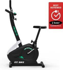FitBike Ride 2 - Hometrainer - Fitness Fiets - Incl. Tablethouder - 12 Trainingsprogramma's
