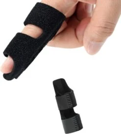 WG COMMERCE ® Vingerspalk - Vingerbrace - Geschikt Voor Wijs-, Middel-, Ringvinger - One Size