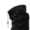 Nekwarmer - Unisex - Col Sjaal - Fleece Halswarmer - Dames/Heren - Bandana Hoofdband - Multifunctioneel - Zwart -Merkloos Winkel 1076x1200