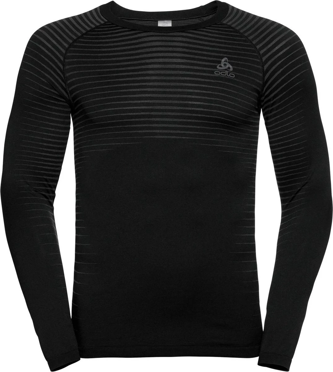 Odlo Bl Top Crew Neck L/S Performance Light Heren Thermoshirt - Black - Maat M 3 Odlo Bl Top Crew Neck L/S Performance Light Heren Thermoshirt - Black - Maat M