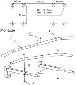 Merkloos Pull Up Bar - Optrekstang Fitness - Chin Up Bar - Pullup Bar - Pull Up Station - Pull Up Stang - Optrekstang Wandmontage - Krachttraining - Wandstang 18 Merkloos Pull Up Bar - Optrekstang Fitness - Chin Up Bar - Pullup Bar - Pull Up Station - Pull Up Stang - Optrekstang Wandmontage - Krachttraining - Wandstang -Merkloos Winkel 1078x1200 10