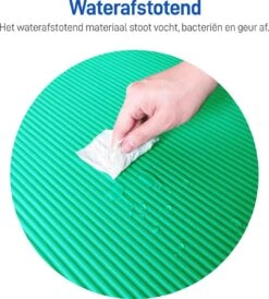 Athletix® Premium NBR Fitnessmat - Yogamat - 183 X 61 X 1.5 Cm - Met Draagriem En Draagtas - Groen 13 Athletix® Premium NBR Fitnessmat - Yogamat - 183 X 61 X 1.5 Cm - Met Draagriem En Draagtas - Groen -Merkloos Winkel 1081x1200 11