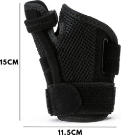 U FIt One Duimbrace - Beide Duimbrace Universeel - Duimbandage - Thumb Brace - Zwart - Ufitone -Merkloos Winkel 1081x1200 15