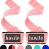 Hustle - Roze Lifting Straps - Met Padding En Anti-slip - Padded - Lifting Grips/Hooks - Deadlift Straps - Voor Fitness
