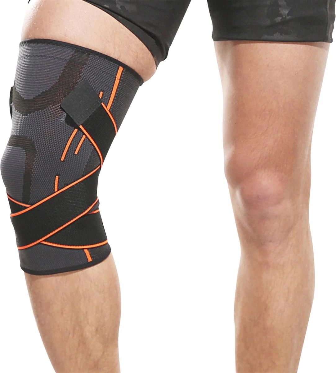 Boersport ® | Ultra Elastische Kniebrace | Optimale Ondersteuning | Dames & Heren| M 3 Boersport ® | Ultra Elastische Kniebrace | Optimale Ondersteuning | Dames & Heren| M