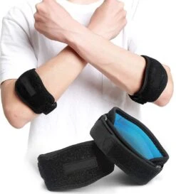 2x Professionele Elleboog Brace Voor Tennis En Golfersarm - One Size