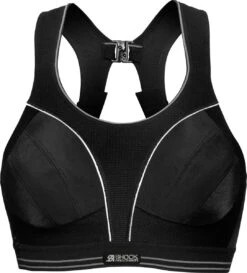 Shock Absorber Ultimate Run Bra Sportbeha Dames - Zwart/Zilver
