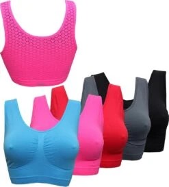 Sweet Angel Sport BH Dames - Assorti 01 - Maat XL