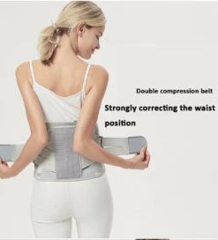 Merkloos Rugbrace -XL - Lumbale Ondersteuning - Rug Corrector - Houding Correctie - Rugband - Onderrug Brace - Rugsteun