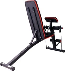 Fitnessbank - Halterbank Verstelbaar - Halterbank - Buikspierbank - Beentrainer - Fitness - 153 X 53 X 102 Cm -Merkloos Winkel 1091x1200 10